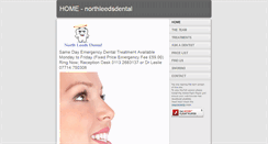 Desktop Screenshot of northleedsdental.com
